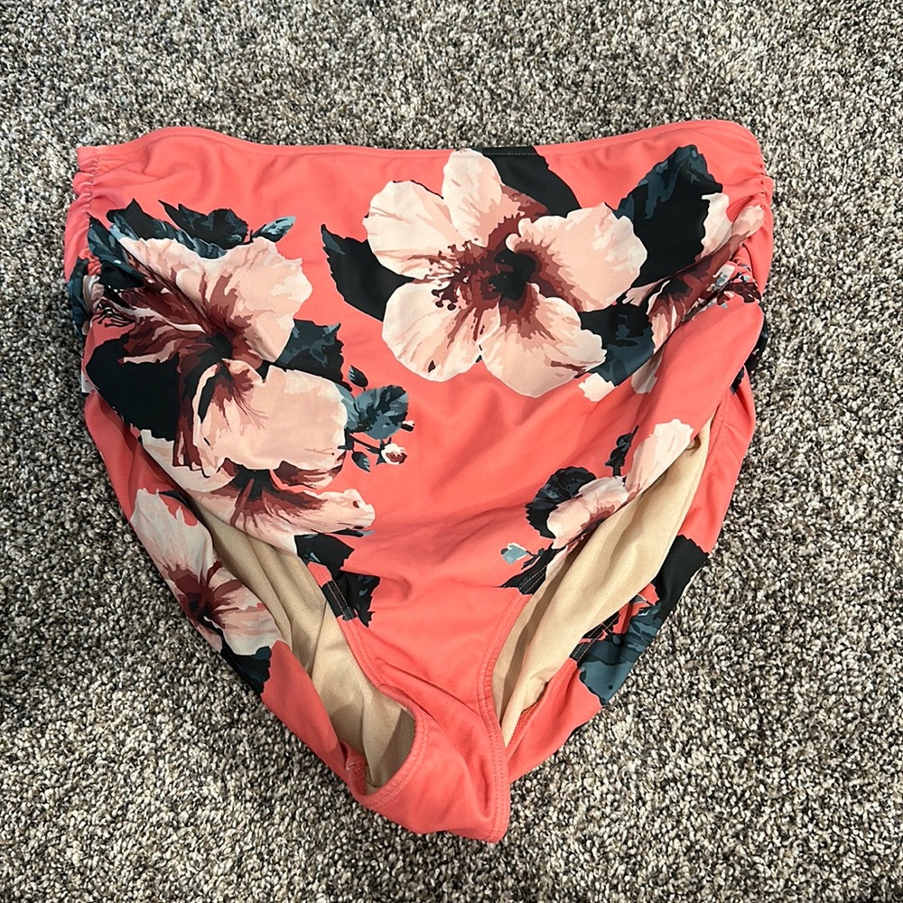 Albion High-waist swim bottoms